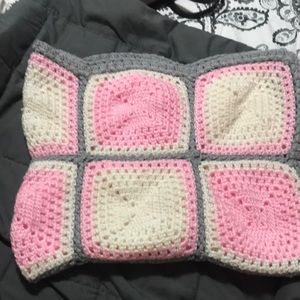Large crochet blanket
